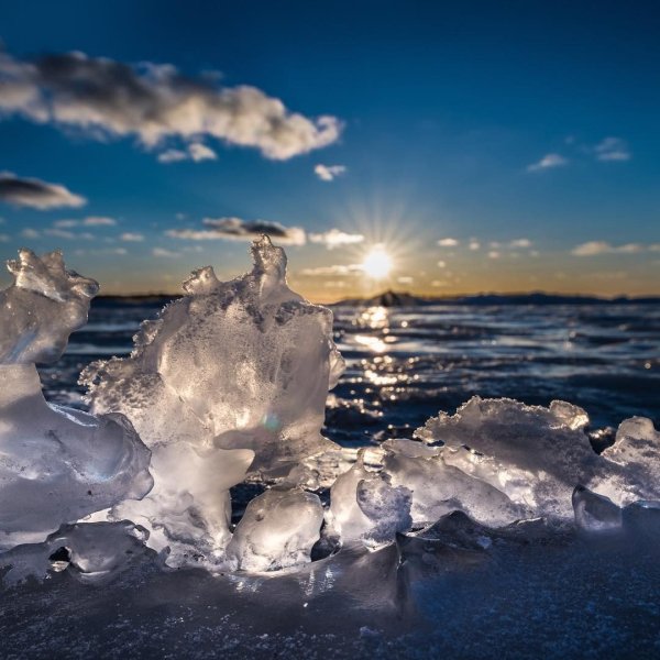 Снежный океан