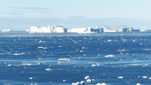 Штормы антарктического океана