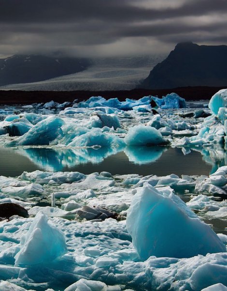 Снег в океане