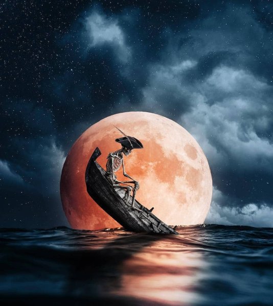 Луна арты Планета