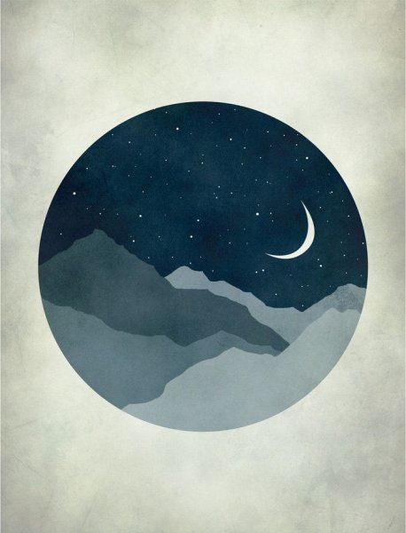 Луна на аву