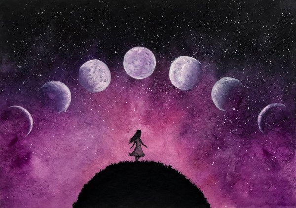 Космос арт фантастика планеты