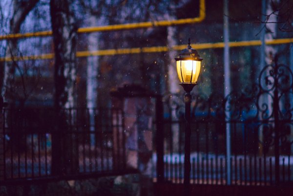 Фонари ночью