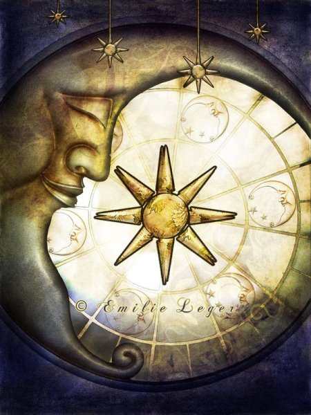 Астрология солнце и Луна