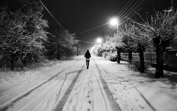 Зима грусть