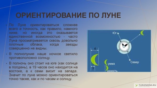 Ориентирование по лункам