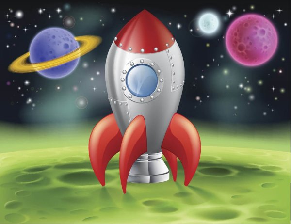 Ракета и планеты