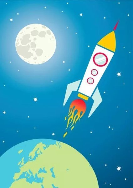 Ракета и планеты