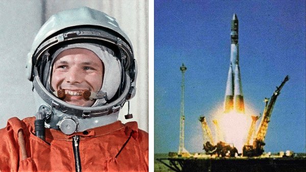 Полет Гагарина на луну