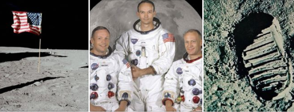 Юрий Гагарин на Луне