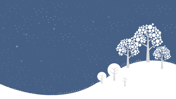 Зимний фон для рисования