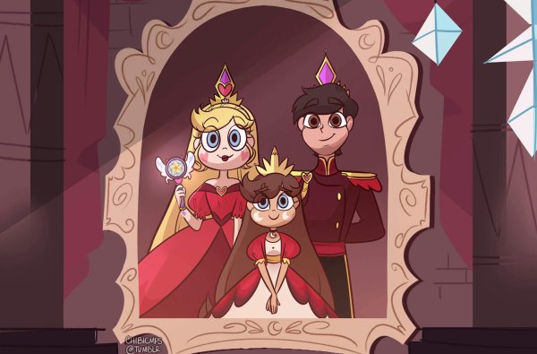 Луна Баттерфляй дочь Стар и Марко