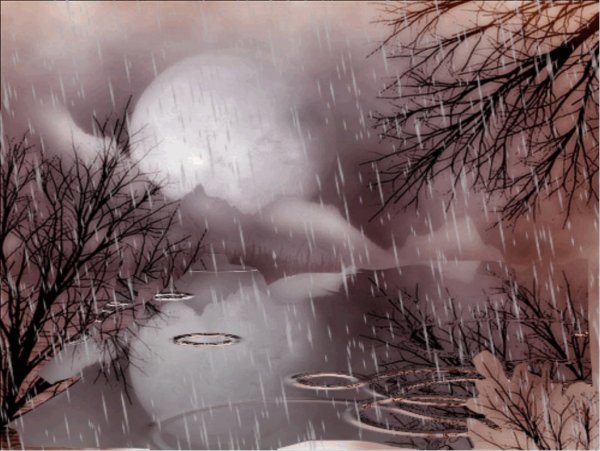 Непогода анимация