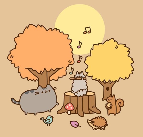 Пушин Кэт осень