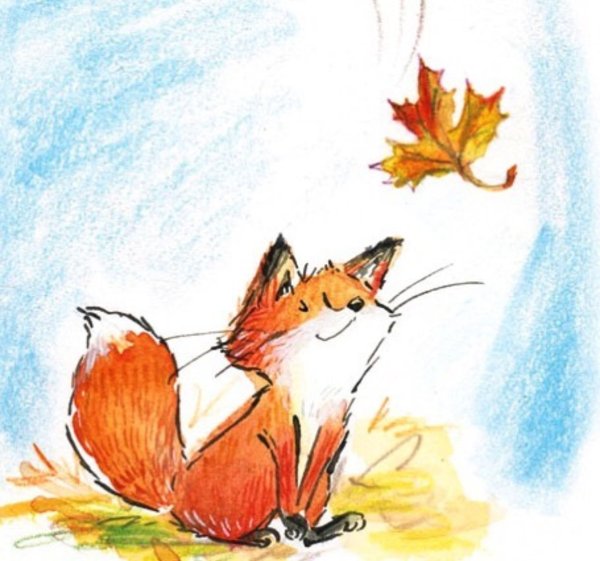 Красивые осенние рисунки