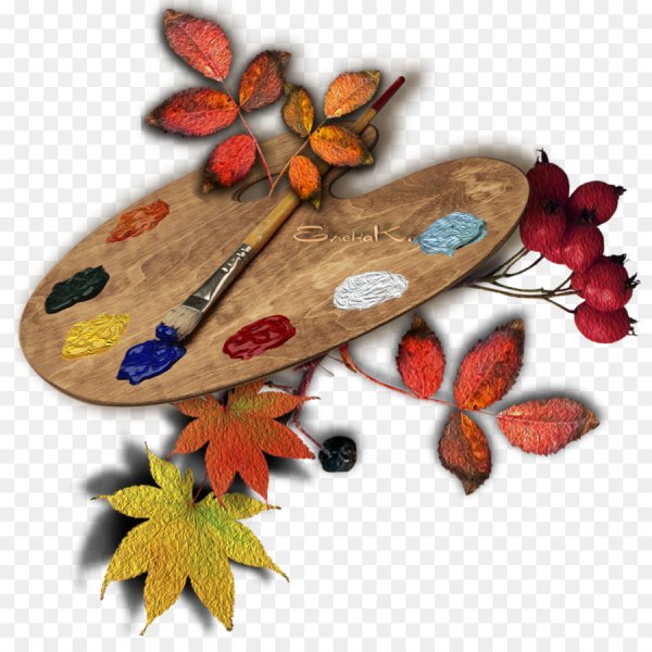 Краски осени палитра