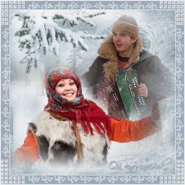 Снег снежок