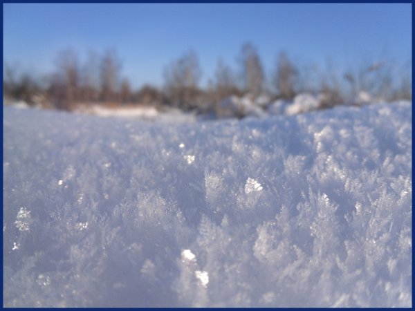 Мягкий снег