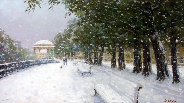 Дмитрий Левин первый снег