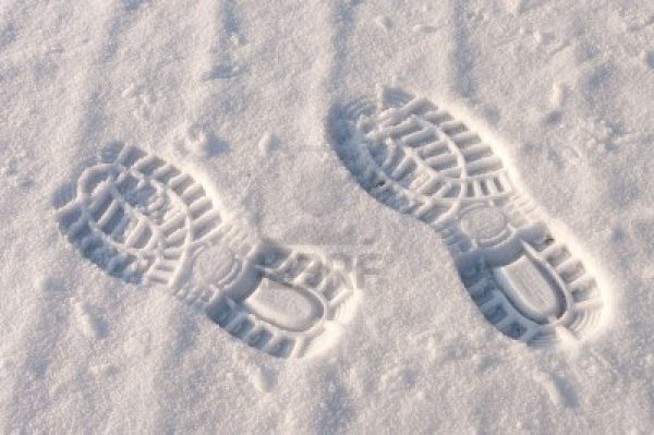 Следы обуви