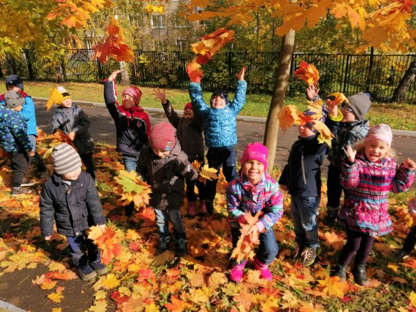 Осенниеррогулки с детьми