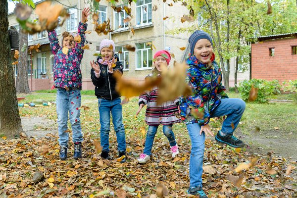 Осенняя прогулка в детском саду фотосессия