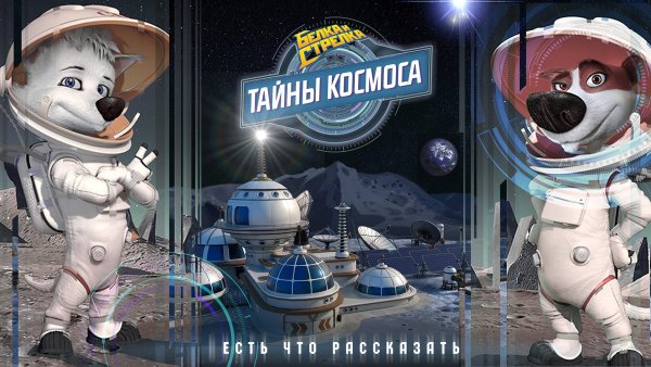 Мультфильм белка и стрелка тайны космоса