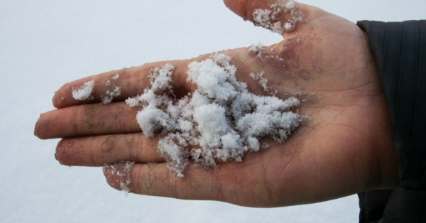 Грязный снег