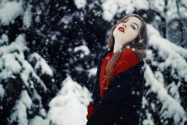 Фотосет в снегу