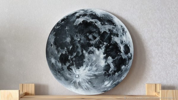 Круглая Луна