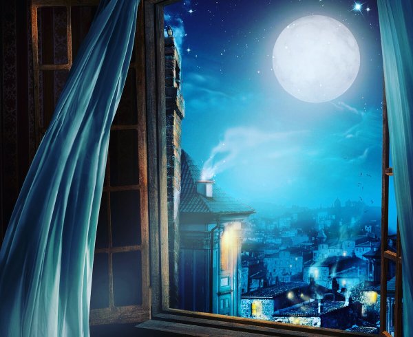 Волшебный вид из окна