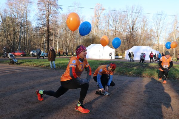 Спортивное мероприятие в Удельном парке