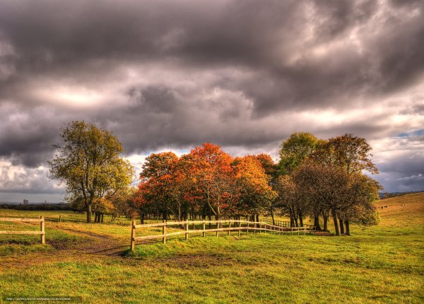 Осенние тучи