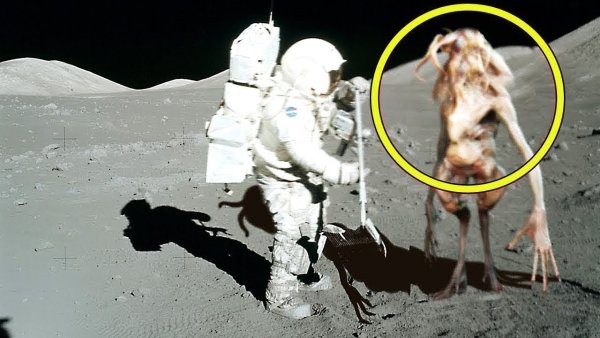 Настоящие инопланетяне на Луне