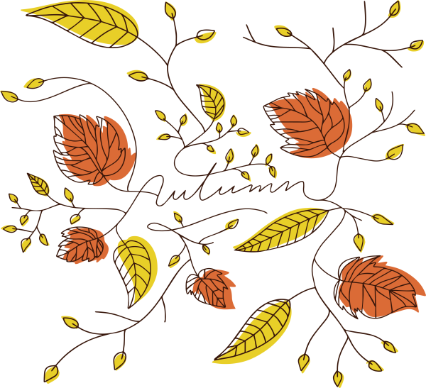 Векторный осенние листья