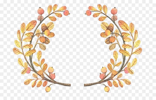 Осенний бордюр