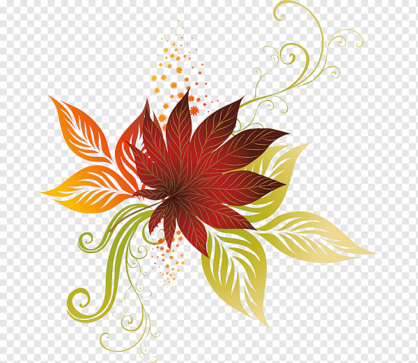 Красивые осенние узоры