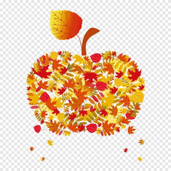 Наклейки на тему осень