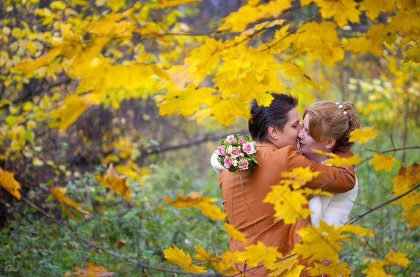 Поцелуй осенью