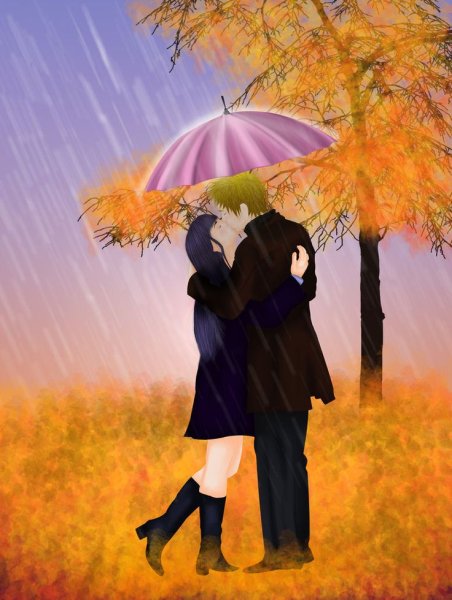 Поцелуй осенью