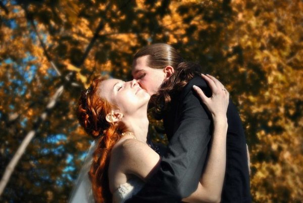 Осенний поцелуй фото