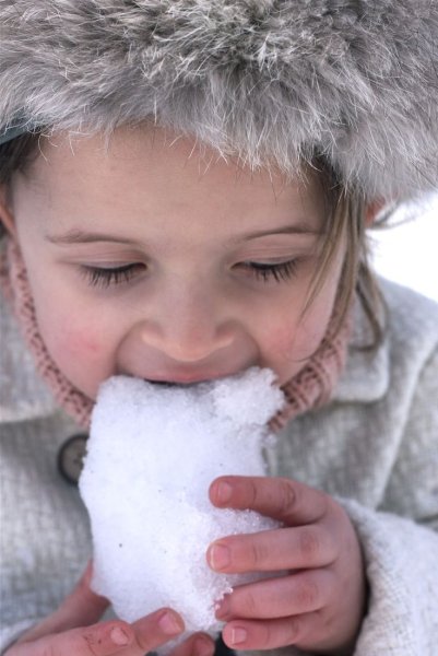 Детство зимой