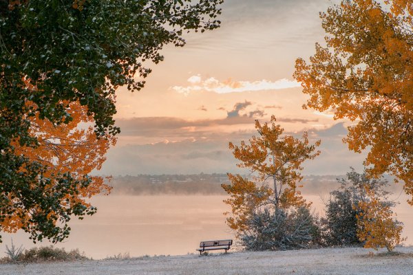 Осень небо