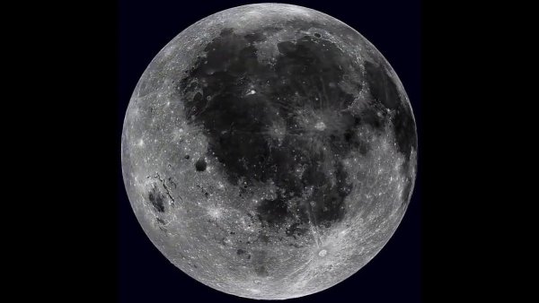 Либрация Луны gif