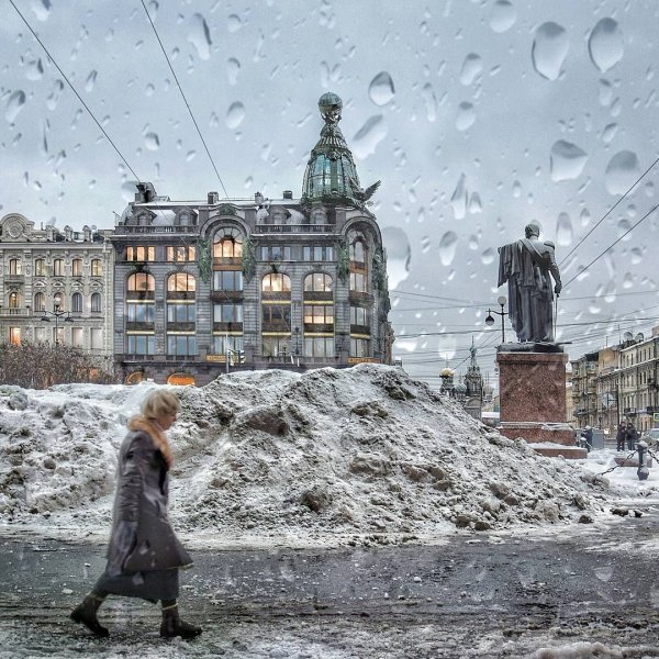 Непарадный Петербург зима