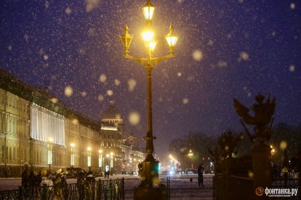 Снег в Питере