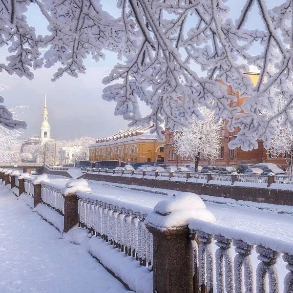 Санкт-Петербург зима