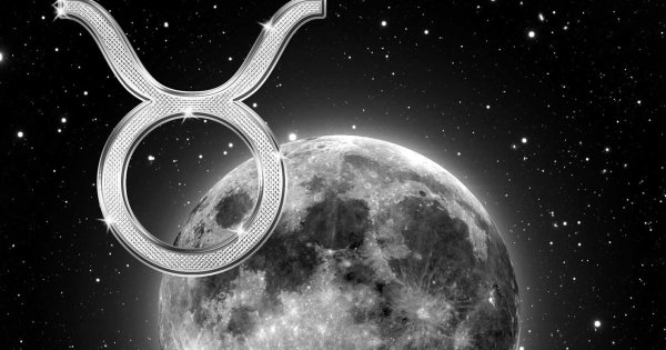 Телец и Луна