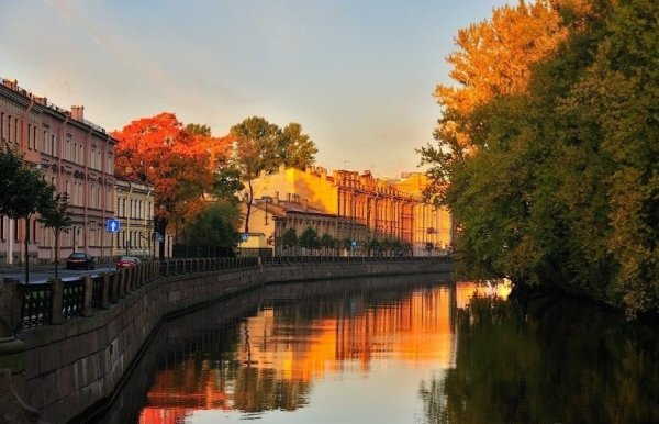 Осень Санкт-Петербург Коломна