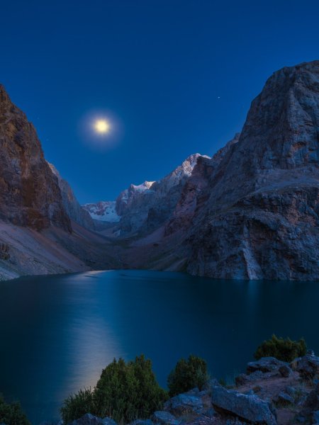 Лунное озеро горный Алтай